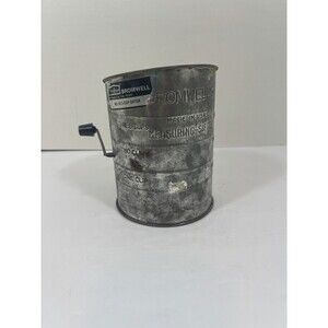 Vintage Bromwell 3 Cup Flour Sifter